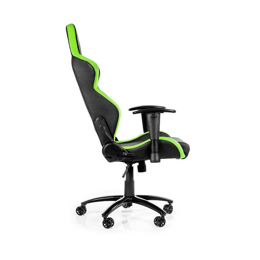 Игровое кресло AKRacing Player Gaming Chair Black Green - фото 6