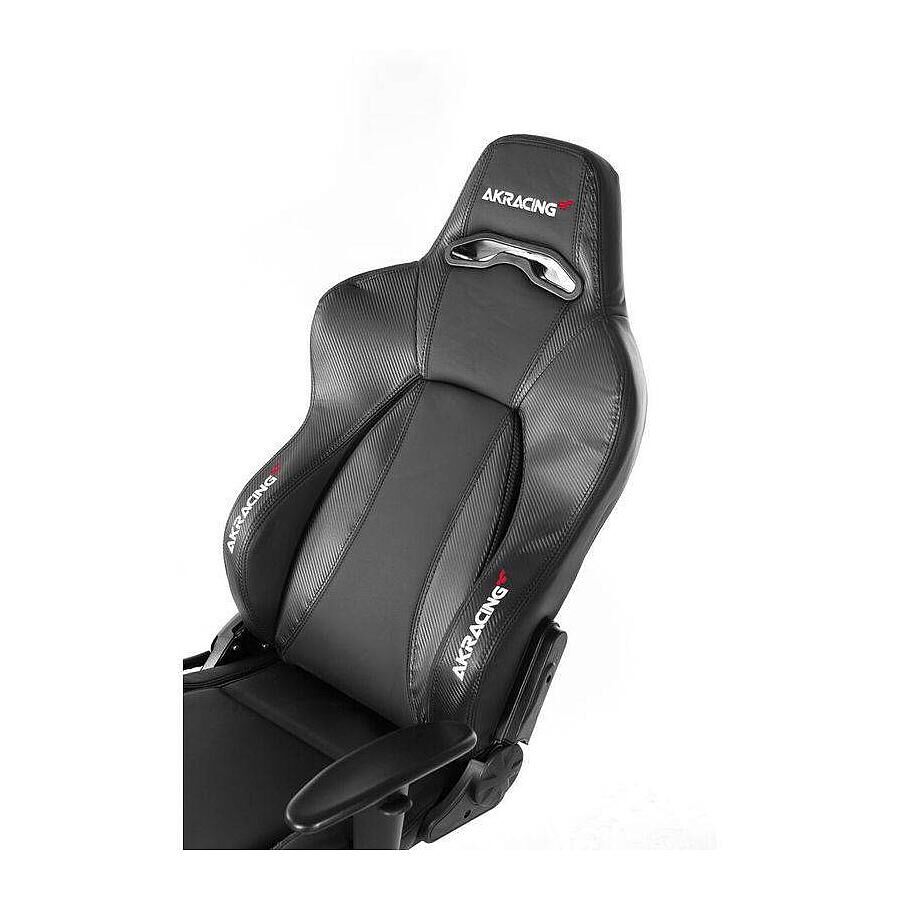 Игровое кресло AKRacing Premium Carbon Black - фото 7