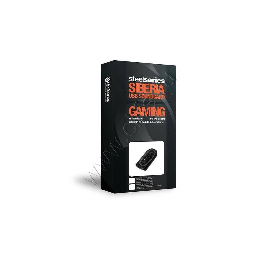 SteelSeries Siberia USB Soundcard Black - фото 1