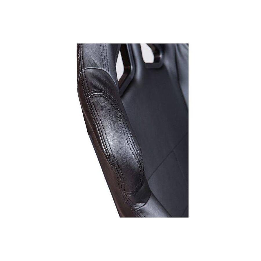 Игровое кресло DXRacer Racing OH/RF99/N искусственная кожа, черный - фото 6