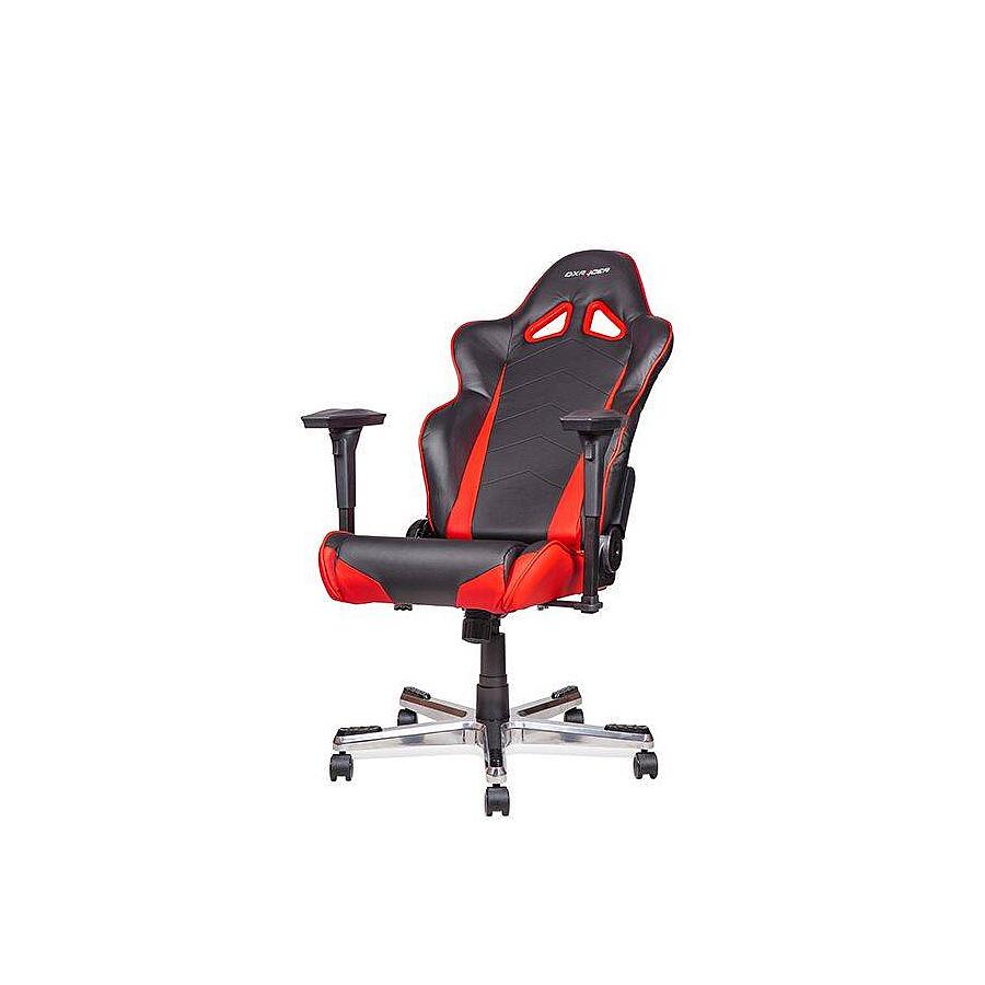 Игровое кресло DXRacer Racing OH/RF0/NR, черный/красный, Экокожа - фото 3