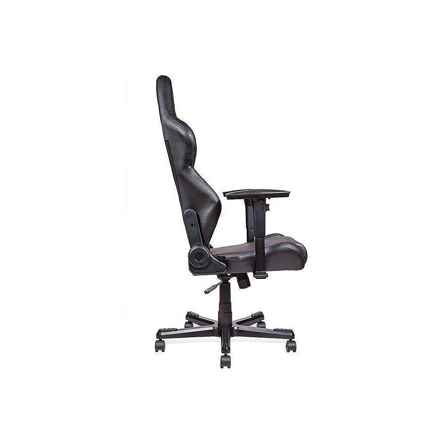 Игровое кресло DXRacer Racing OH/RF99/N искусственная кожа, черный - фото 4