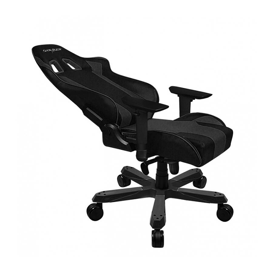 Игровое кресло DXRacer King OH/K06/N, черный, искусственная кожа - фото 4