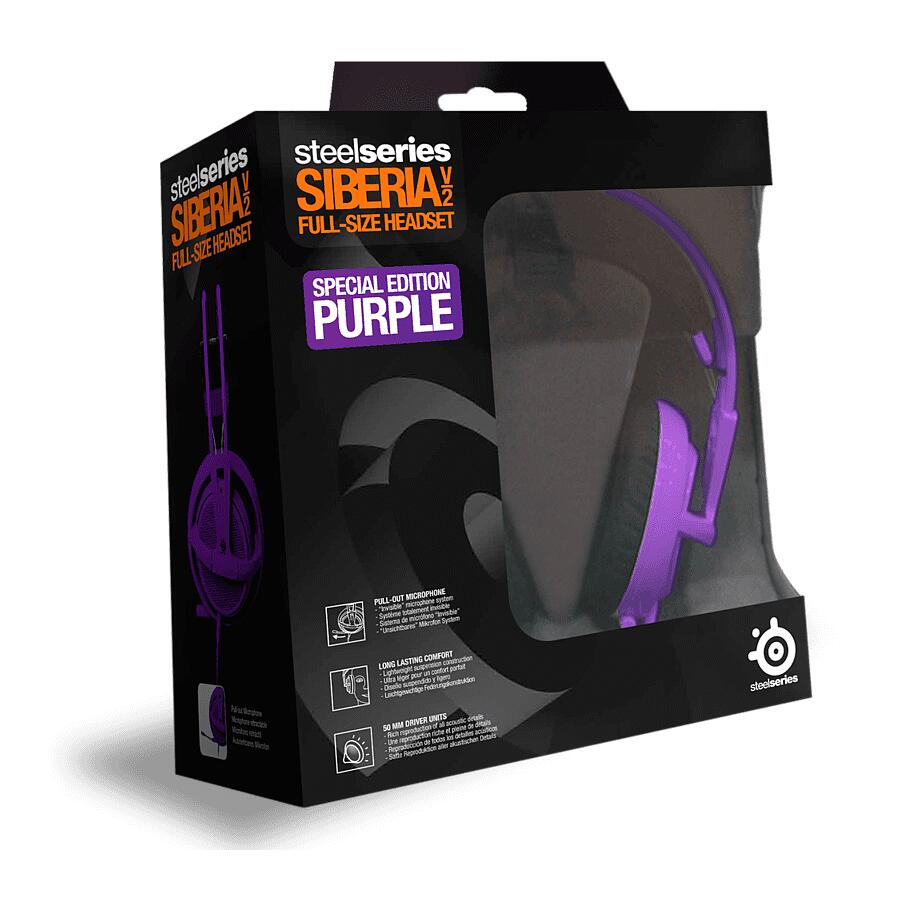 SteelSeries Siberia v2 Purple - фото 4