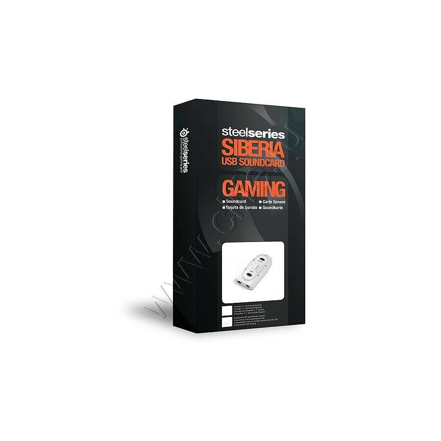 SteelSeries Siberia USB Soundcard White - фото 1