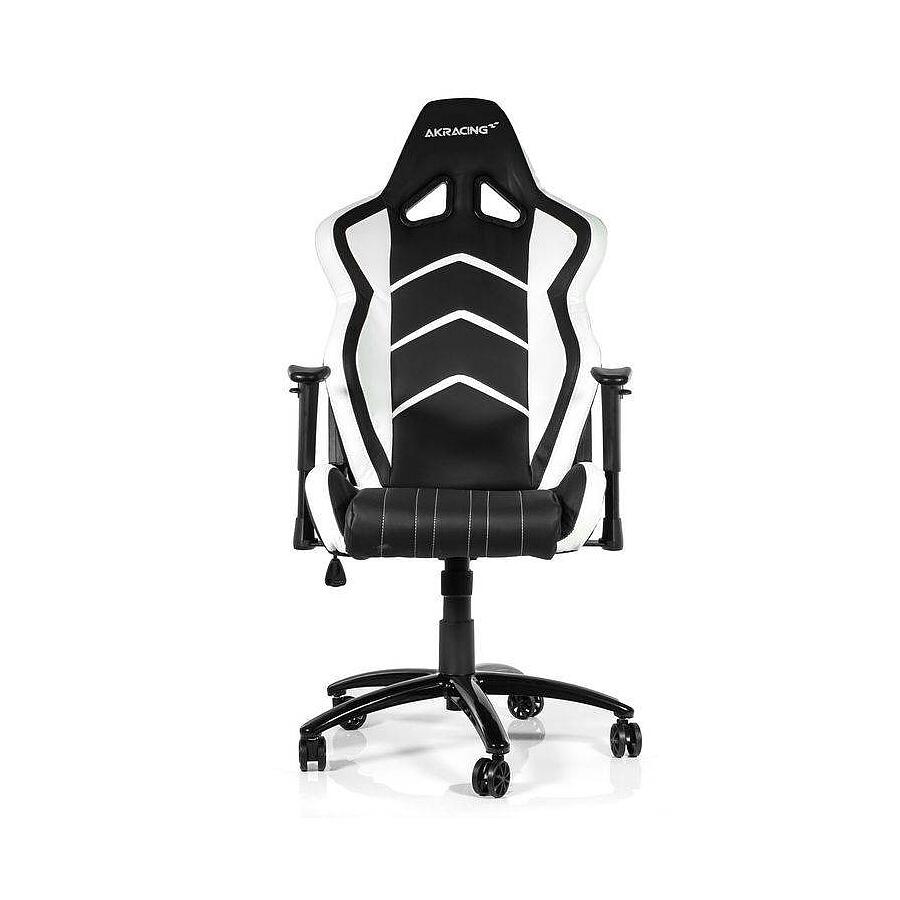 Игровое кресло AKRacing Player Gaming Chair Black White - фото 3