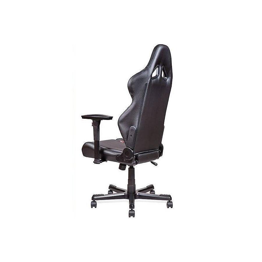 Игровое кресло DXRacer Racing OH/RF99/N искусственная кожа, черный - фото 5