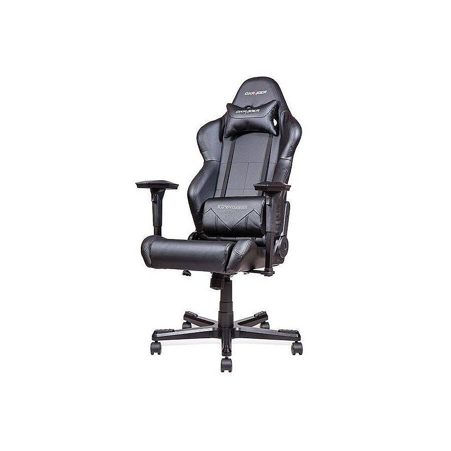 Игровое кресло DXRacer Racing OH/RF99/N искусственная кожа, черный - фото 2
