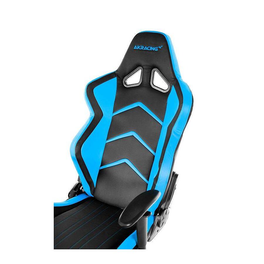 Игровое кресло AKRacing Player Gaming Chair Black Blue - фото 8