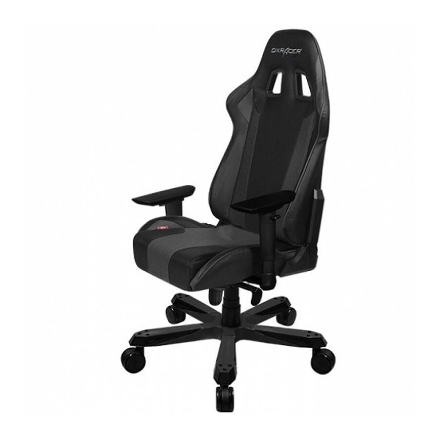 Игровое кресло DXRacer King OH/K06/N, черный, искусственная кожа - фото 2