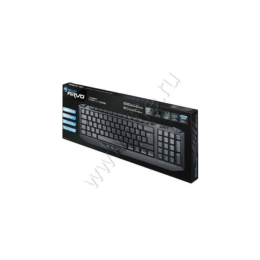 Клавиатура ROCCAT Arvo Black USB - фото 2