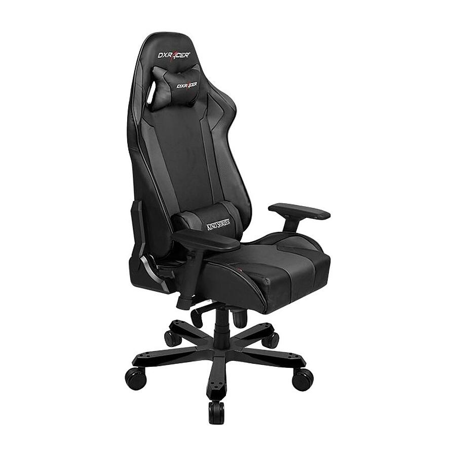 Игровое кресло DXRacer King OH/K06/N, черный, искусственная кожа - фото 1