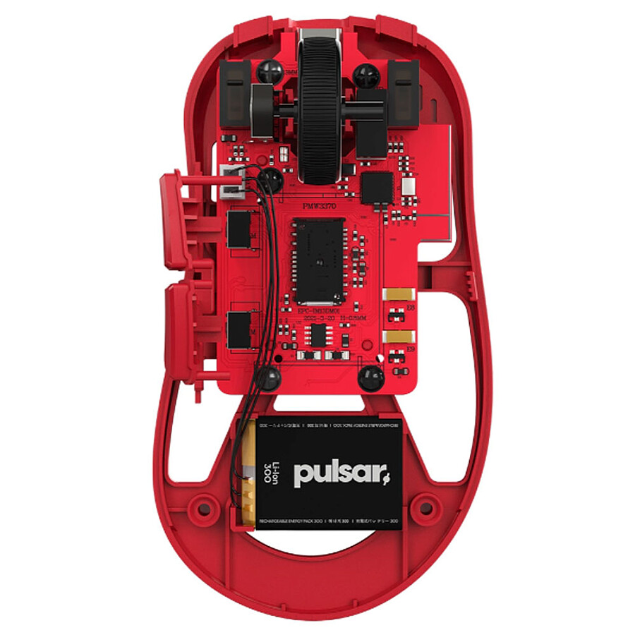 Мышь Pulsar Xlite V2 Wireless Gaming Mouse Red - фото 17