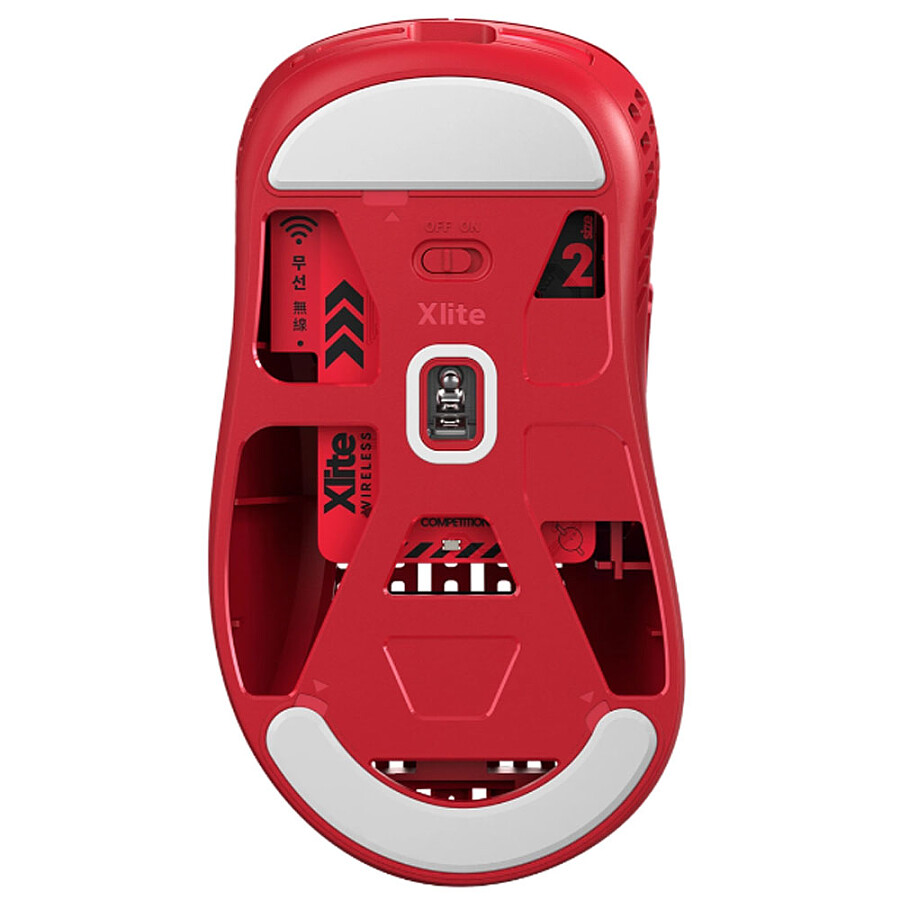 Мышь Pulsar Xlite V2 Wireless Gaming Mouse Red - фото 14