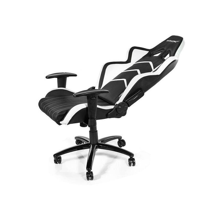 Игровое кресло AKRacing Player Gaming Chair Black White - фото 7