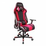 Игровое кресло DXRacer King OH/KS06/NR, черный/красный, искусственная кожа