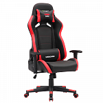 Игровое кресло VMMGame Astral Red, искусственная кожа, черный/красный