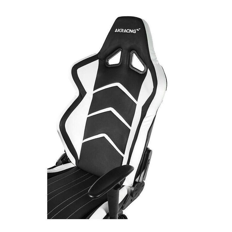 Игровое кресло AKRacing Player Gaming Chair Black White - фото 8