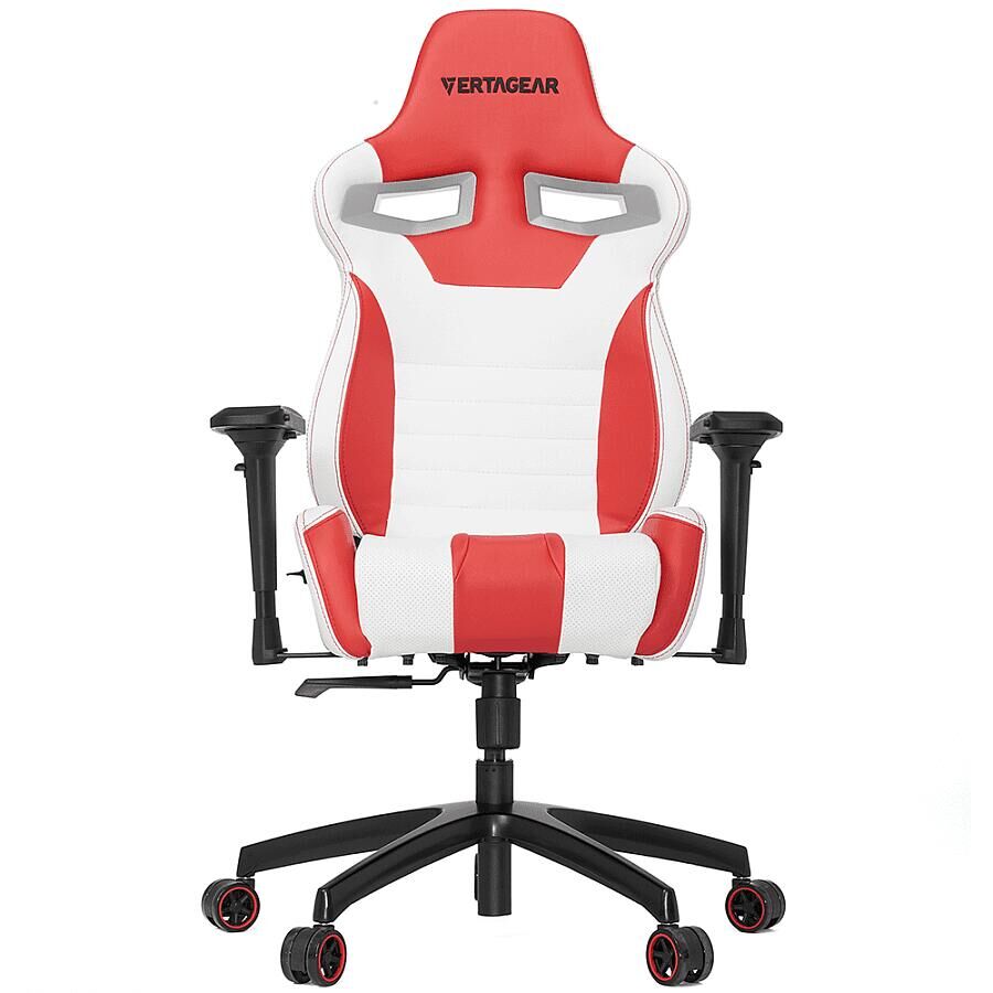 Игровое кресло Vertagear Racing Series S-Line SL4000 White/Red, искусственная кожа, белый/красный - фото 4