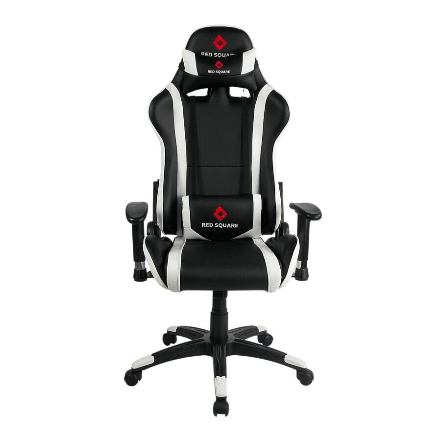 Игровое кресло Red Square Pro Moon White, искусственная кожа, черный/белый - фото 1