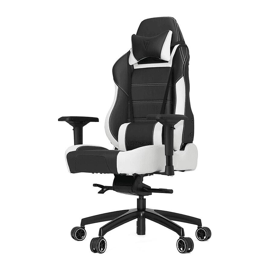 Игровое кресло Vertagear Racing Series P-Line PL6000 Black/White, искусственная кожа, черный/белый - фото 1