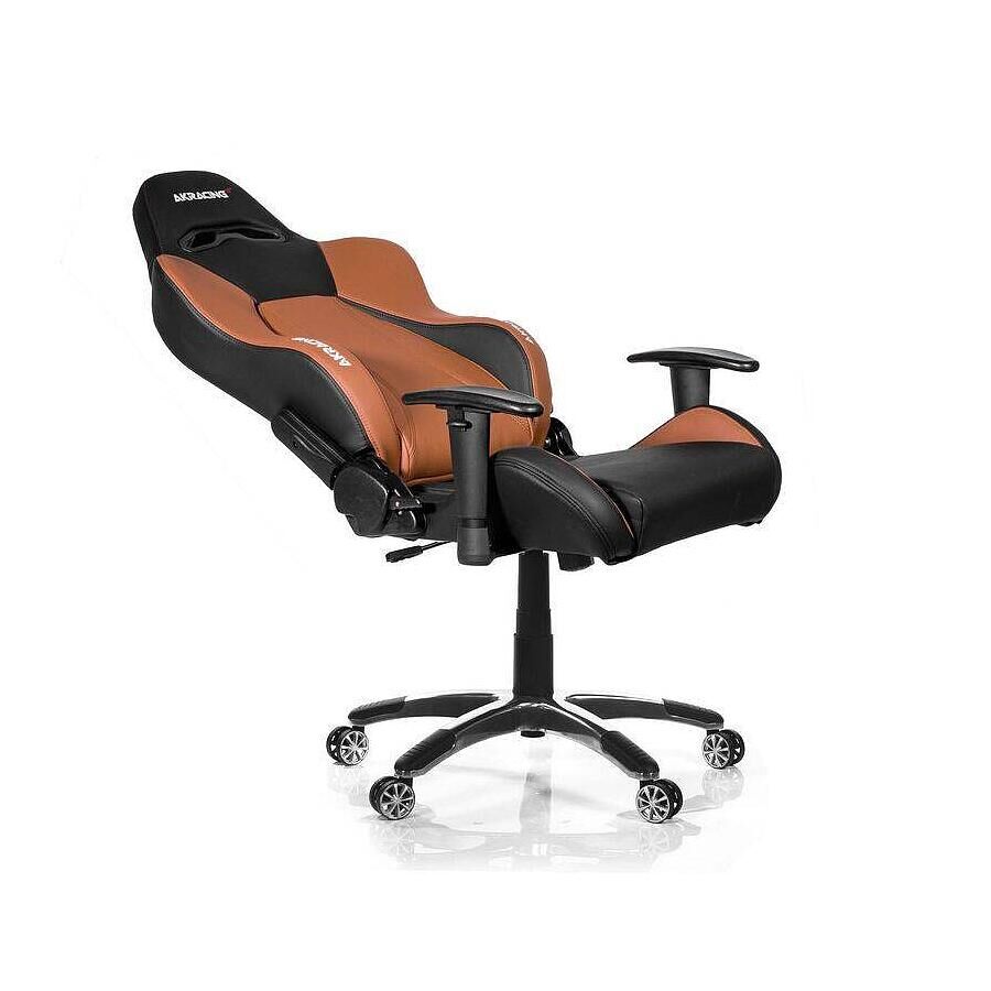 Игровое кресло AKRacing Premium Black Brown - фото 3