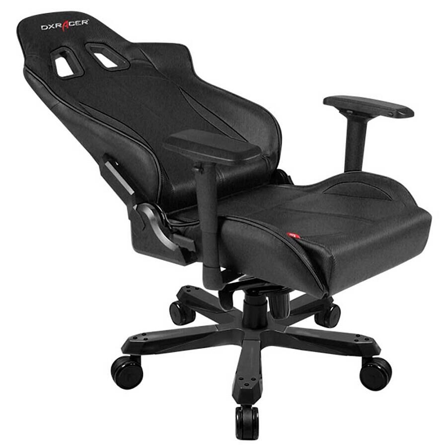 Игровое кресло DXRacer King OH/KS57/N, черный, искусственная кожа - фото 3