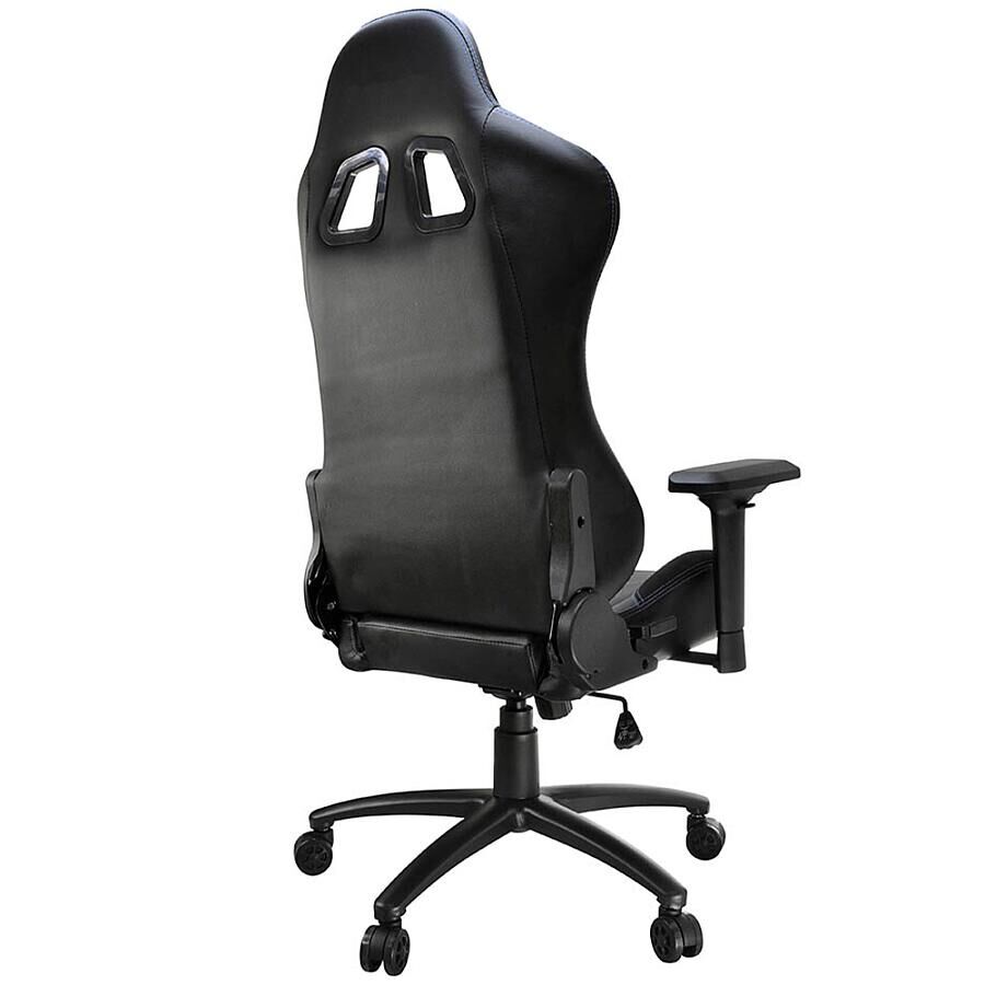 Игровое кресло HIPER HGS-101, искусственная кожа, черный - фото 4