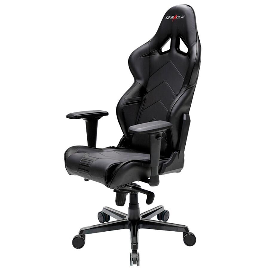 Игровое кресло DXRacer Racing OH/RV131/N, черный, Экокожа - фото 3