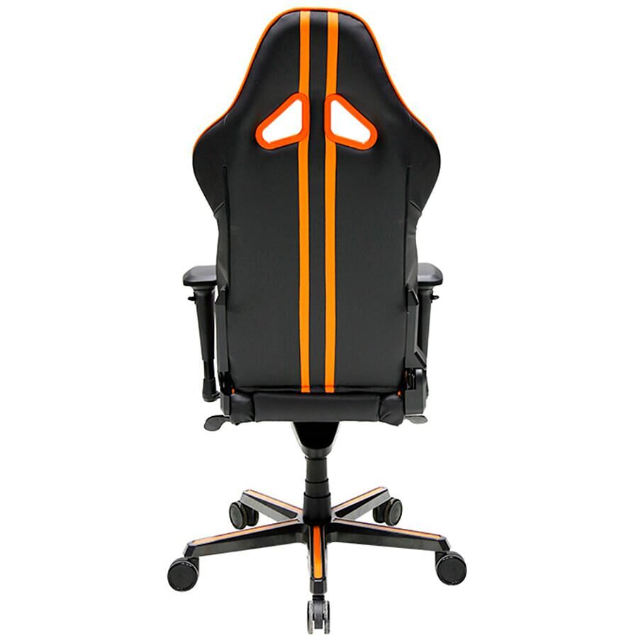 Игровое кресло DXRacer Racing OH/RV131/NO, черный/оранжевый, искусственная кожа - фото 4