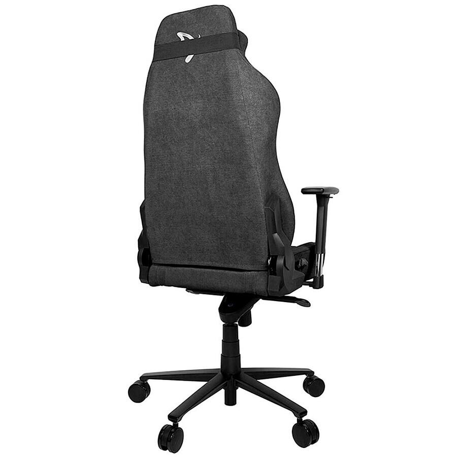 Игровое кресло Arozzi Vernazza Soft Fabric Dark Grey, ткань, черный - фото 3