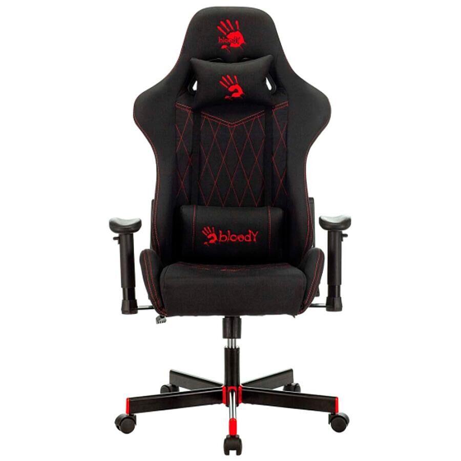 Игровое кресло A4Tech Bloody GC-850, ткань, черный - фото 2