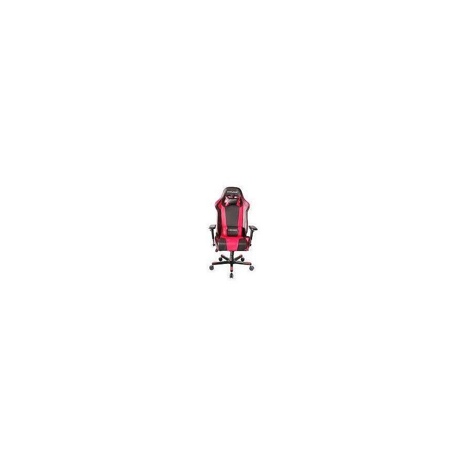 Игровое кресло DXRacer King OH/KS06/NR, черный/красный, искусственная кожа - фото 3