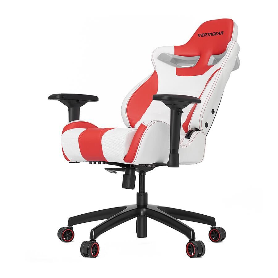 Игровое кресло Vertagear Racing Series S-Line SL4000 White/Red, искусственная кожа, белый/красный - фото 7