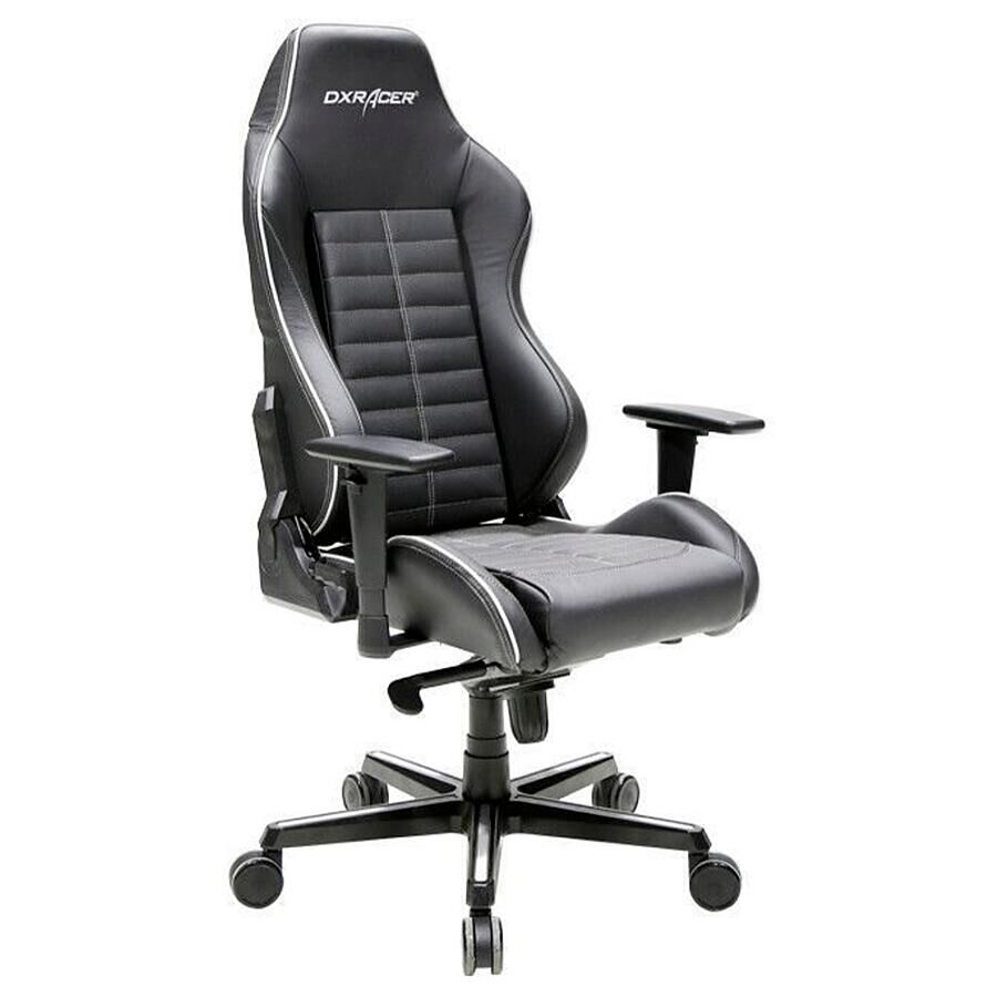Игровое кресло DXRacer Drifting OH/DJ133/NW, черный/белый, искусственная кожа - фото 1