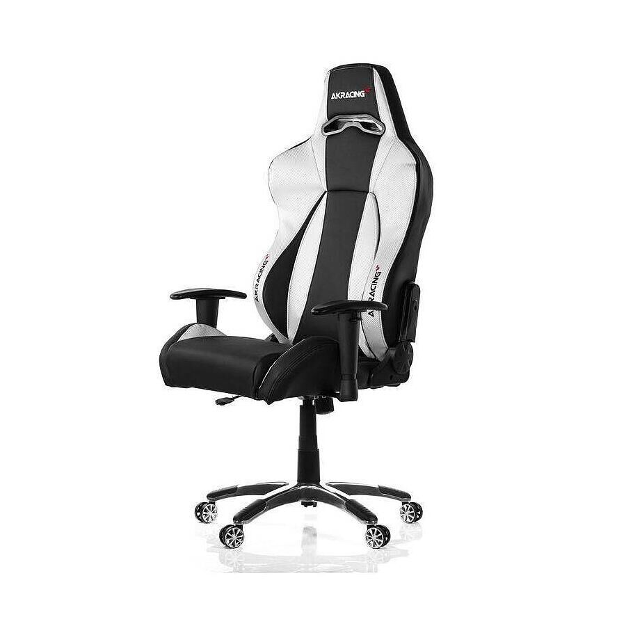 Игровое кресло AKRacing Premium Black Silver - фото 3