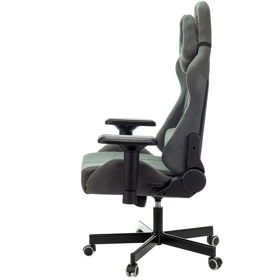Игровое кресло A4Tech Bloody GC-700, ткань, серый - фото 4