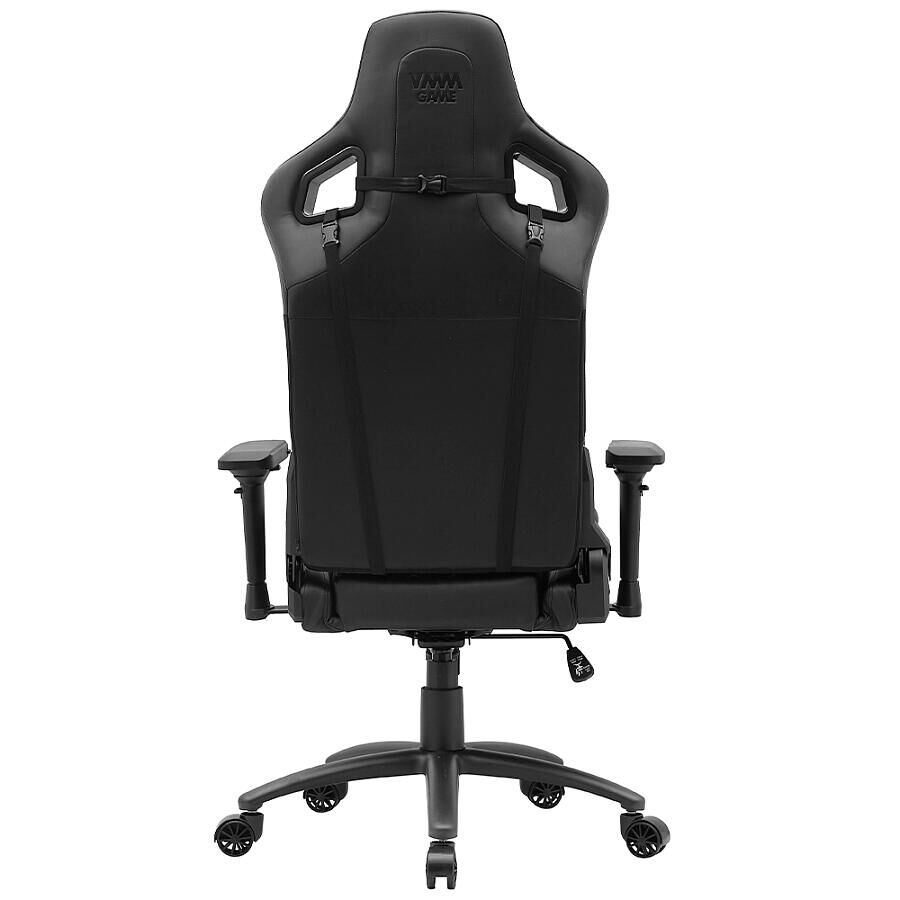 Игровое кресло VMMGame Maroon Black, искусственная кожа, черный - фото 5