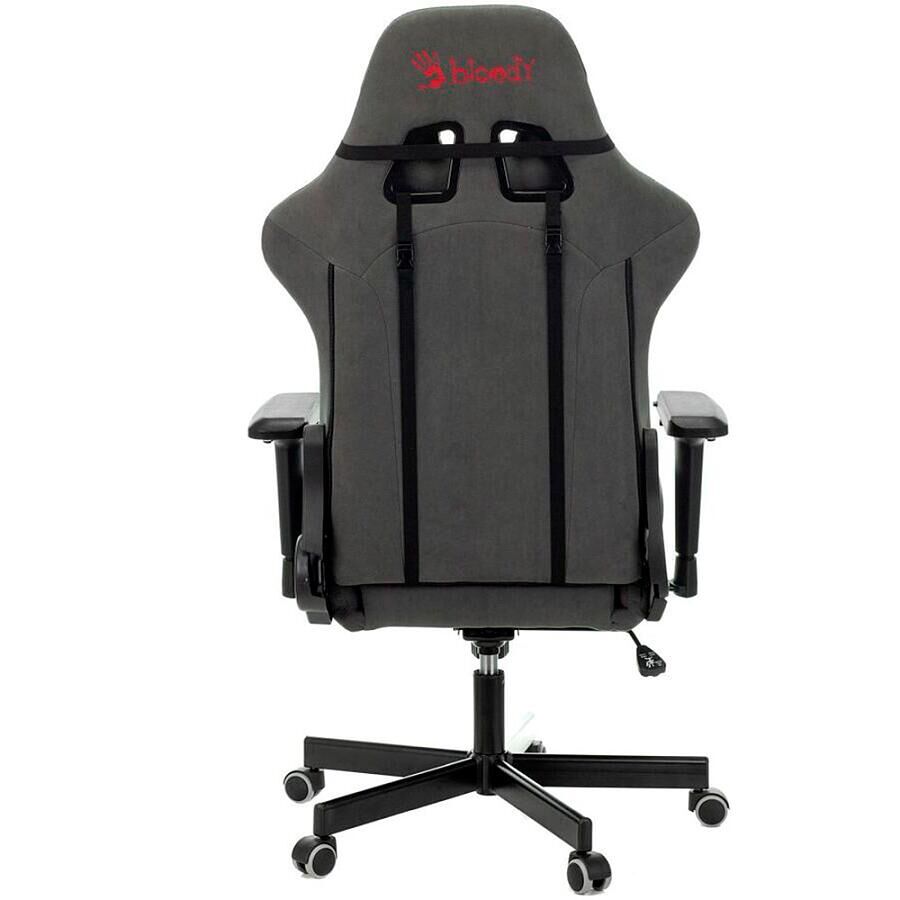 Игровое кресло A4Tech Bloody GC-700, ткань, серый - фото 5