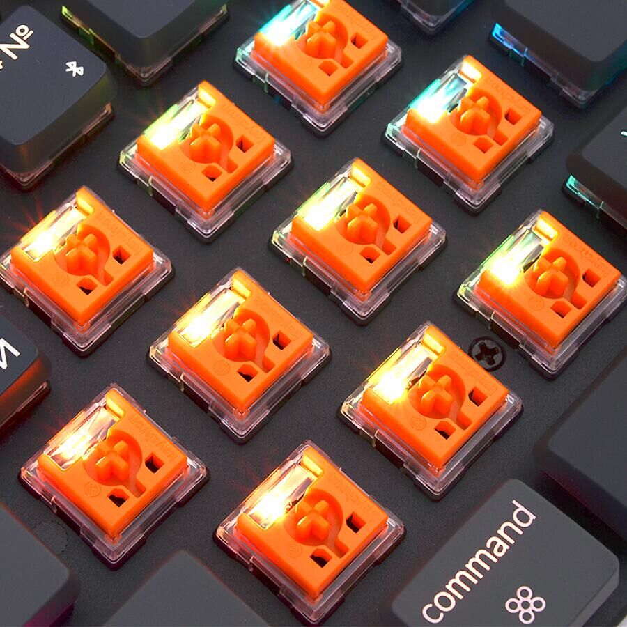 Клавиатура Keychron K3 RGB Optical Orange - фото 9