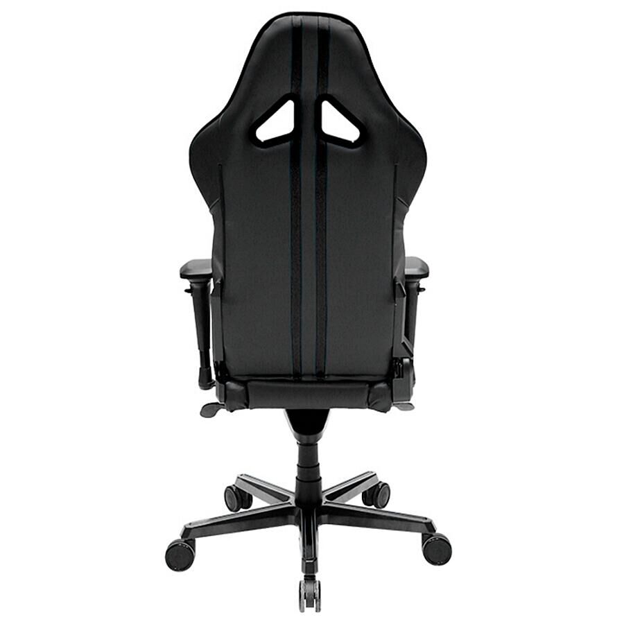 Игровое кресло DXRacer Racing OH/RV131/N, черный, Экокожа - фото 4