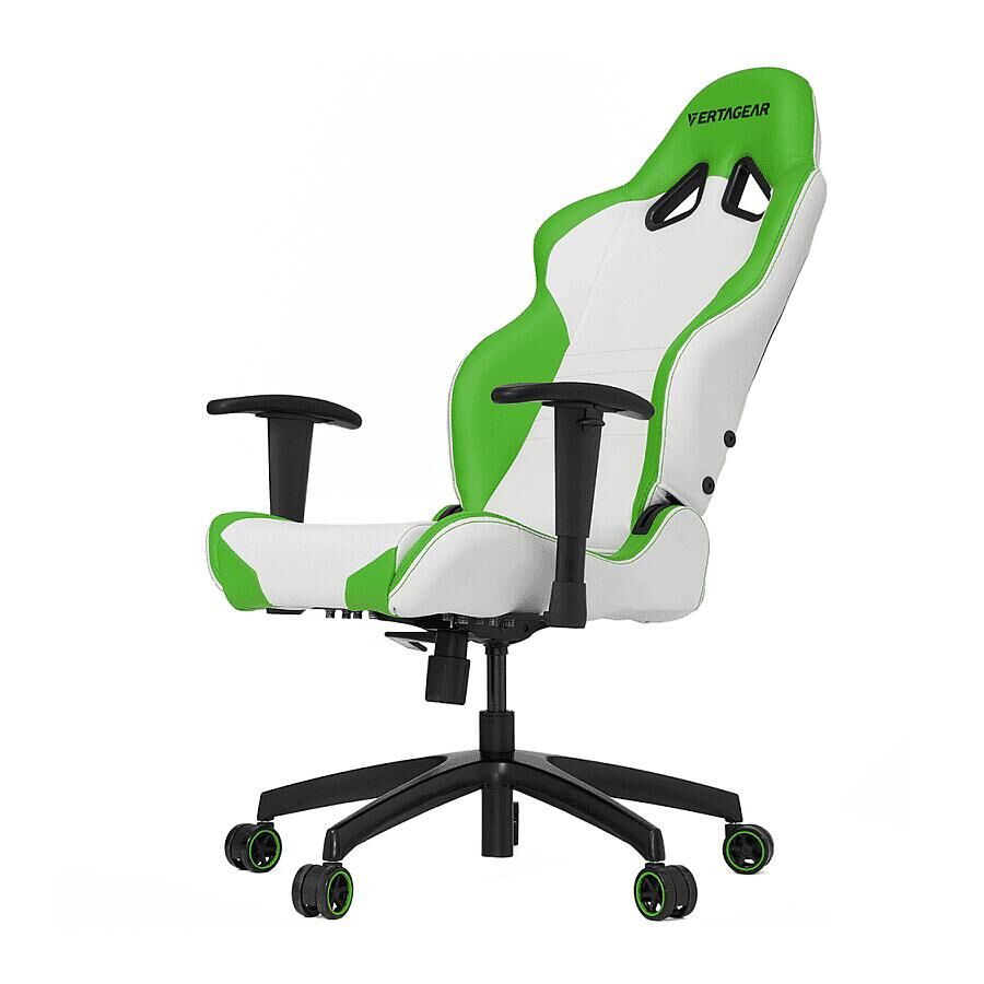 Игровое кресло Vertagear Racing Series S-Line SL2000 White/Green, искусственная кожа, белый/зеленый - фото 7