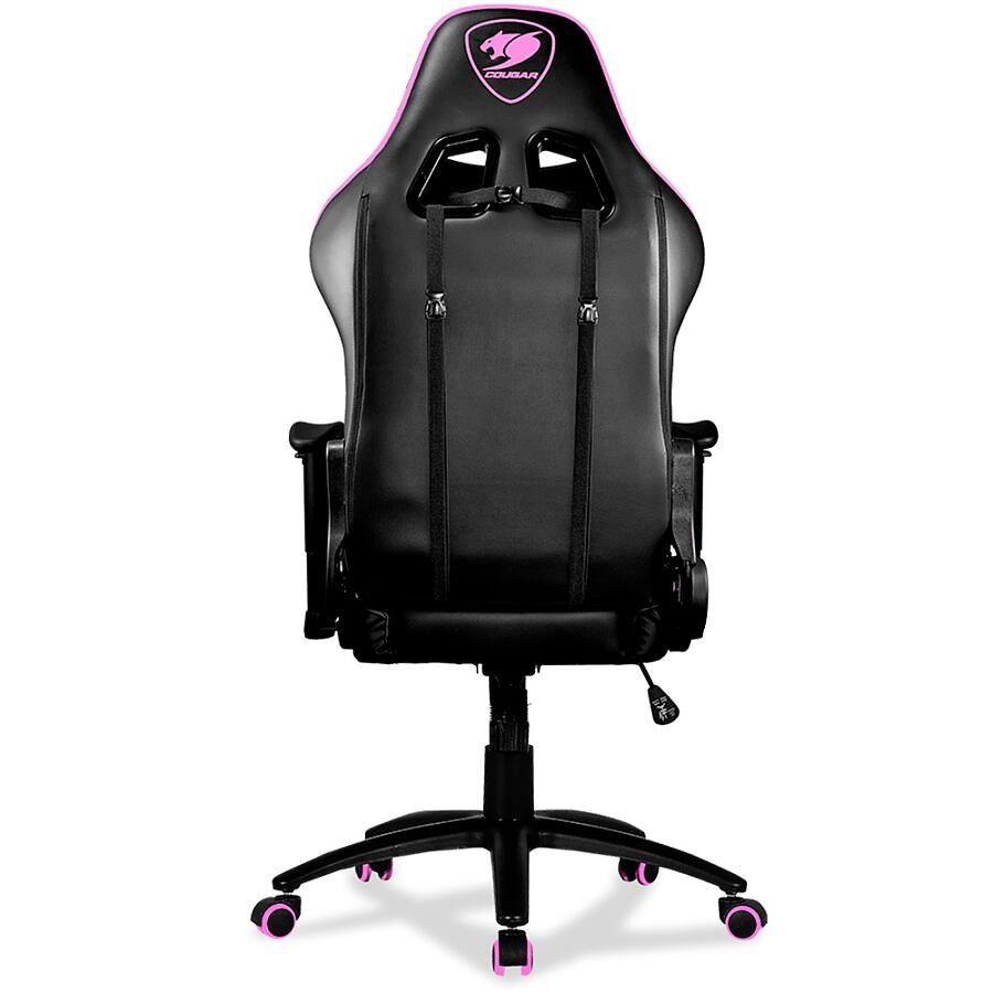 Игровое кресло COUGAR Armor One EVA, искусственная кожа, черный/розовый - фото 3