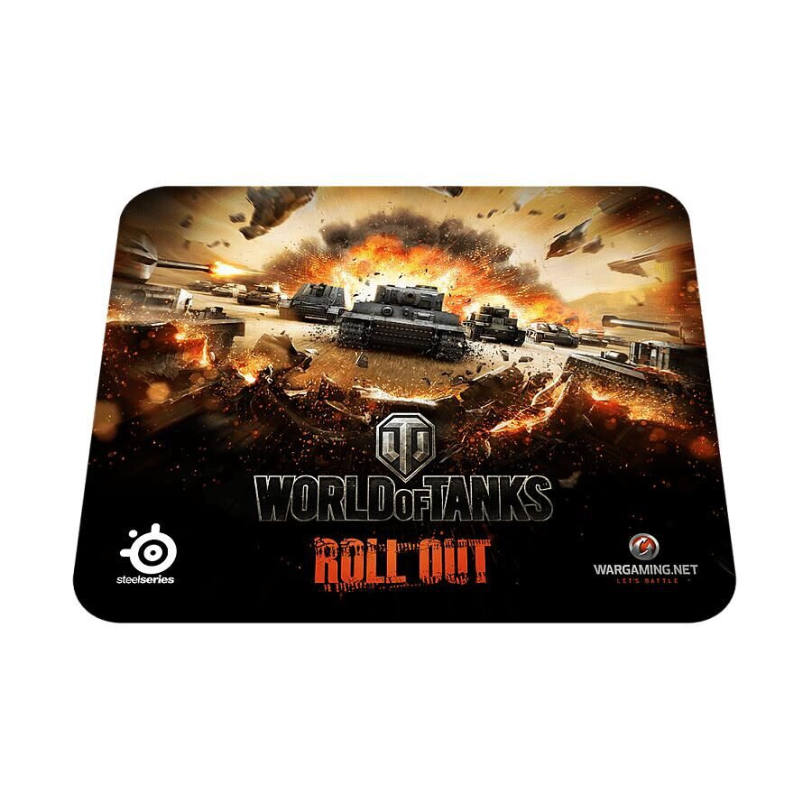 Коврик для мыши SteelSeries QcK World of Tanks Tiger Edition - фото 1