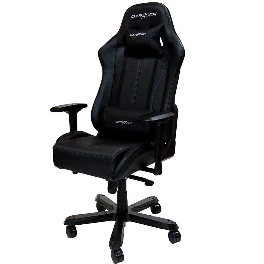 Игровое кресло DXRacer King OH/KS57/N, черный, искусственная кожа - фото 1