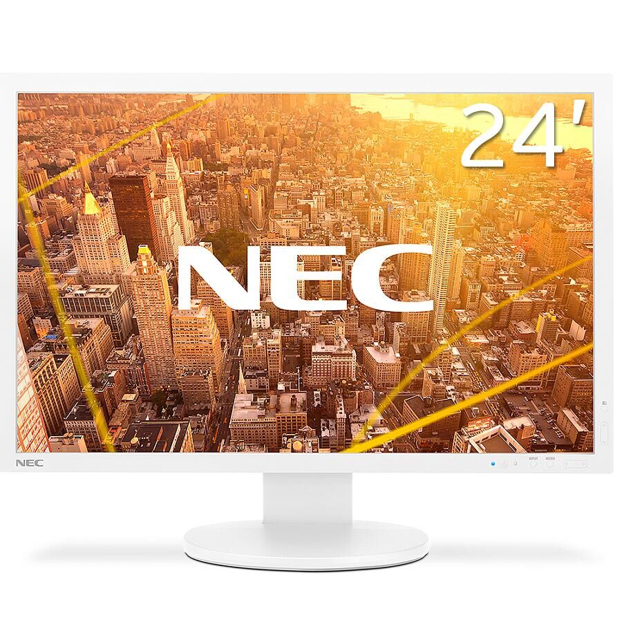 Монитор NEC MultiSync E243WMi White - фото 1