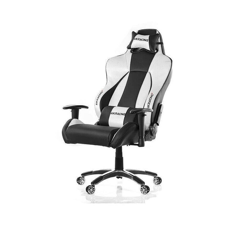 Игровое кресло AKRacing Premium Black Silver - фото 1