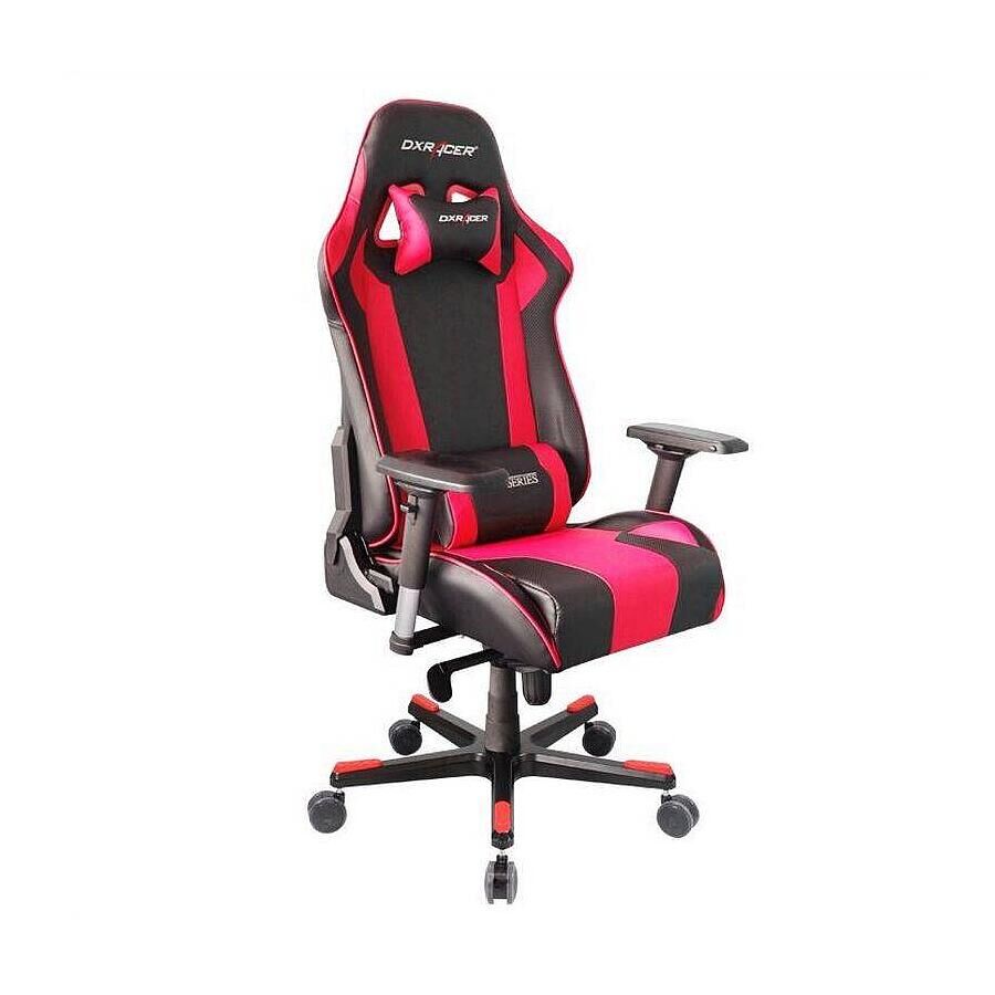 Игровое кресло DXRacer King OH/KS06/NR, черный/красный, искусственная кожа - фото 1
