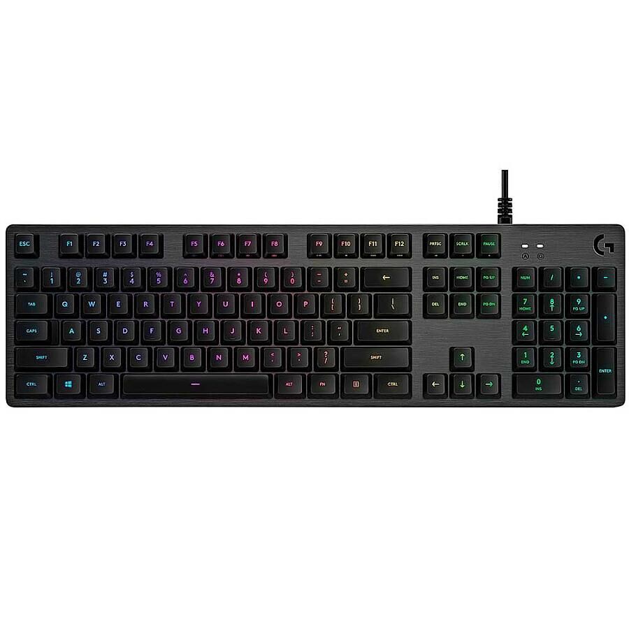 Клавиатура Logitech G512 CARBON Tactile RGB - фото 4
