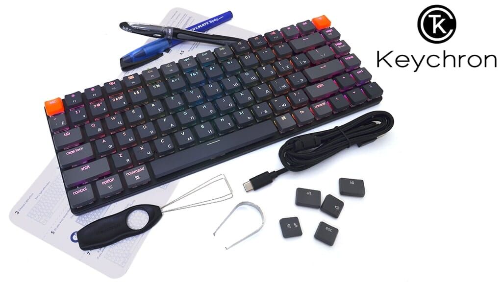 Обзор игровой клавиатуры Keychron K3